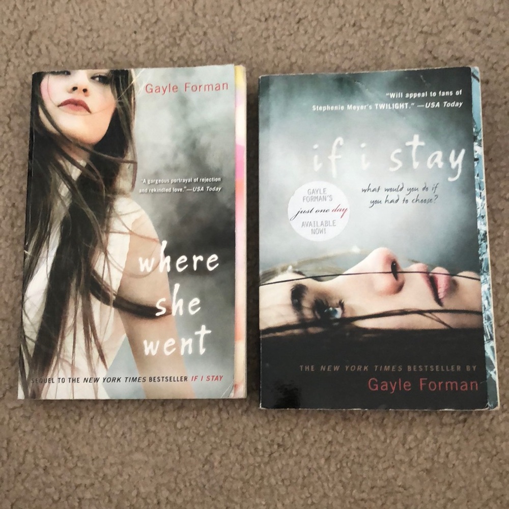 where she went and if i stay by gayle forman